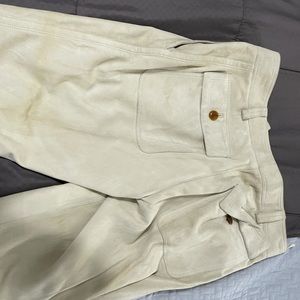Gianni Versace suede pants